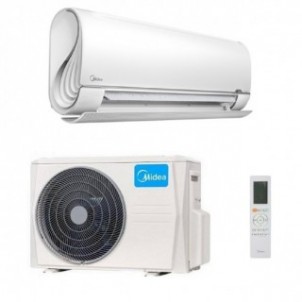 Midea Mono Split 12000 Btu MSFAAU-12HRFN8B MOX230-12HFN8B Condizionatore Bianco Breezeless+ WiFi A+++ A++ R-32 Midea