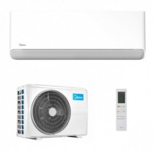 Midea Mono Split 9000 Btu MSCB1BU-09HRFN8 MOX104-09HFNX Condizionatore Bianco Breezeless E WiFi A++ A+ R-32 Midea