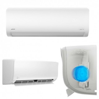 Midea Mono Split 12000 Btu MSAGBU-12HRFN8/GR MOX230-12HFN8 Condizionatore Bianco Xtreme Pro GREEN WiFi A+++ A++ R-32 Midea