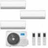 Midea Trial Split 12+12+12 Btu Breezeless+ M3OA-27HFN8-Q con 3 unità MSFAAU-12HRFN8B Condizionatore R-32 WiFi A++ A+
