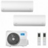 Midea Dual Split 9+9 Btu Xtreme Pro GREEN M2OH-14HFN8-Q MSAGBU-09HRFN8/GR MSAGBU-09HRFN8/GR Condizionatore R-32 WiFi A++ A+