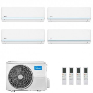 Midea Quadri Split 9+9+12+12 Btu Evolution M4O-36FN8-Q 2x MSAGXAU-09HRDN8 + 2x MSAGXBU-12HRDN8 Condizionatore R-32 WiFi Midea