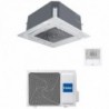 Haier Mono Split 9000 Btu Cassetta 620 Bianco AB25S2SC2FA(H) 1U25S2SM1FA Condizionatore WiFi A++ A+ Inverter R-32