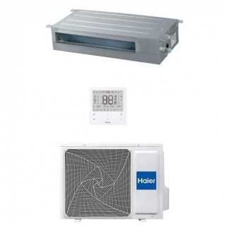 Haier Mono Split 18000 Btu Canalizzato Slim Bassa Prevalenza AD50S2SS1FA(H) 1U50S2SJ2FA-2 Condizionatore WiFi A++ A Inverter ...