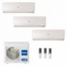 Haier Trial Split 9+9+9 Flexis Plus Bianco 3U70S2SR5FA AS25S2SF1FA-MW3 AS25S2SF1FA-MW3 AS25S2SF1FA-MW3 Condizionatore WiFi