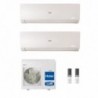 Haier Dual Split 18+18 Btu Flexis Plus Bianco 4U75S2SR5FA AS50S2SF1FA-MW3 AS50S2SF1FA-MW3 Condizionatore R-32 WiFi Parete