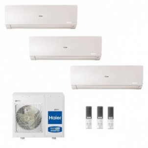 Haier Trial Split 7+9+24 Flexis Plus Bianco 4U75S2SR5FA AS20S2SF1FA-MW3 AS25S2SF1FA-MW3 AS71S2SF1FA-MW3 Condizionatore WiFi H...