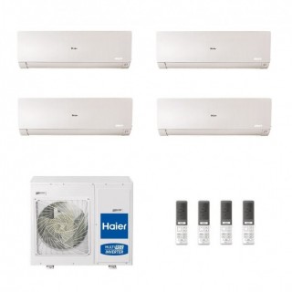 Haier Quadri Split 7+7+9+24 Flexis Plus Bianco 4U75S2SR5FA 2X AS20S2SF1FA-MW3+ AS25S2SF1FA-MW3+ AS71S2SF1FA-MW3 Condizionator...