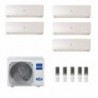 Haier Penta Split 9+9+9+9+9 Flexis Plus Bianco 5U105S2SS5FA 5X AS25S2SF1FA-MW3 Condizionatore WiFi A++ A+ R-32 Inverter