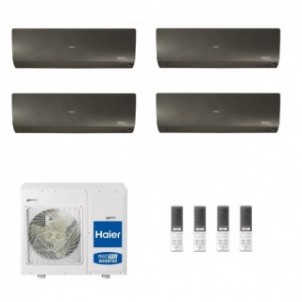 Haier Quadri Split 7+9+9+9 Flexis Plus Nero 4U75S2SR5FA AS20S2SF1FA-MB3 AS25S2SF1FA-MB3 AS25S2SF1FA-MB3 AS25S2SF1FA-MB3 Haier