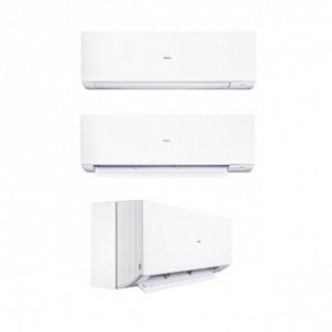Haier Dual Split 9+9 Btu Expert Bianco 2U50S2SM1FA-3 AS25XCAHRA AS25XCAHRA Condizionatore R-32 WiFi Parete Haier