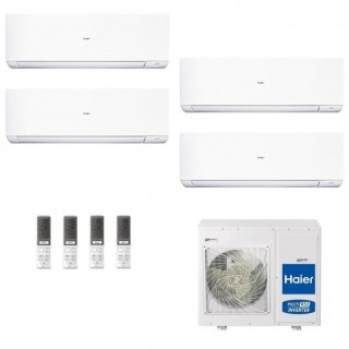 Haier Quadri Split 7+7+9+9 Expert Bianco 4U75S2SR5FA 2X AS20XCAHRA+ AS25XCAHRA+ AS25XCAHRA Condizionatore Haier