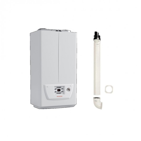 Immergas Caldaia a Condensazione Victrix Omnia 25 gas Metano-GPL 20-25 kW classe A A XL NOx 6 + kit coassiale Immergas