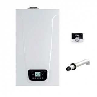 Baxi Caldaia a Condensazione Luna Duo Tec E 33 Mago gas Metano-GPL 28-33 kW classe A A XXL NOx 6 + kit coassiale Baxi