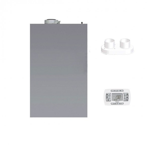 Baxi Caldaia a Condensazione da esterno Luna Air 24 gas Metano-GPL 20-24 kW classe A A XL NOx 6 + partenza sdoppiata Baxi
