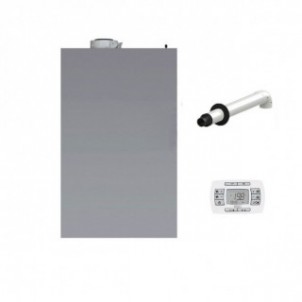 Baxi Caldaia a Condensazione da esterno Luna Air 28 gas Metano-GPL 24-28 kW classe A A XL NOx 6 + kit coassiale Baxi