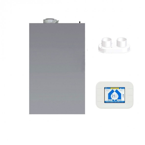 Baxi Caldaia a Condensazione da esterno Luna Air 24 WI-FI gas Metano-GPL 20-24 kW classe A A XL NOx 6 + partenza sdoppiata Baxi