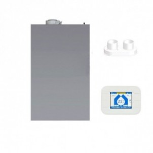 Baxi Caldaia a Condensazione da esterno Luna Air 24 WI-FI gas Metano-GPL 20-24 kW classe A A XL NOx 6 + partenza sdoppiata Baxi