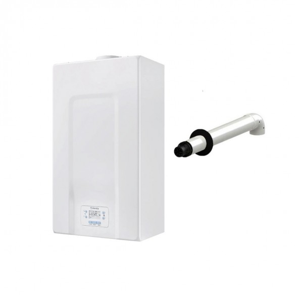 Beretta Caldaia a Condensazione Mynute X Box C 30 gas Metano-GPL 25-29 kW classe A A XL NOx 6 + kit coassiale Beretta