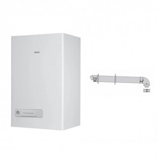 Beretta Caldaia a condensazione Accumulo Mynute Boiler Green BSI 25 gas Metano-GPL 25-25 kW classe A A XL NOx 6 + kit coassia...