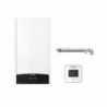 Ariston Caldaia a Condensazione Genus One + Net 35 gas Metano-GPL 31-34 kW classe A+ A XL NOx 6 + kit coassiale
