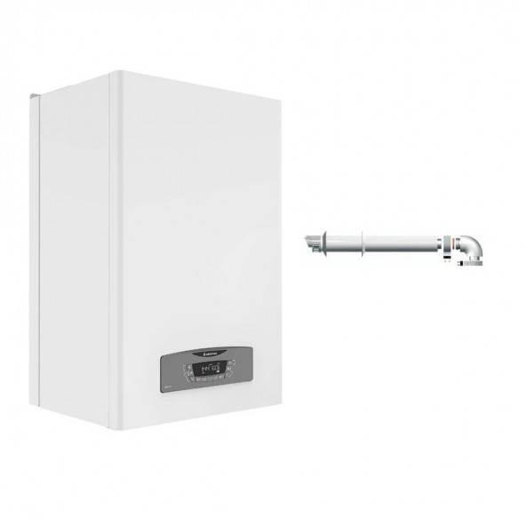 Ariston Clas B One Wifi 24 Caldaia a condensazione Accumulo 40 litri Metano-GPL 22-26 kW classe A A + kit coassiale Ariston