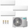 Hisense Trial Split 7+7+12 Btu 3AMW52U4RJC HB20XU0AG HB20XU0AG HB35XU0AG Condizionatore UNI HB Bianco WiFi R-32