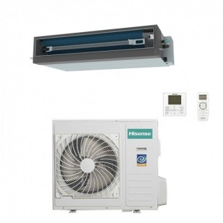 Hisense Mono Split Canalizzato 40800 Btu AUD125UX4REH8 AUW125U6RN8-T Turbo Condizionatore 380 v Trifase R-32 WiFi Opz Hisense