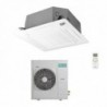 Hisense Mono Split Cassetta 90x90 47600 Btu AUC140UR4RKC8 AUW140U6RN8-T Turbo Condizionatore Trifase 380 v R-32 WiFi Opz