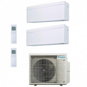 Daikin Dual Split Stylish 9000+9000 Btu 2MXM40A9 FTXA25CW FTXA25CW Condizionatore A++ A++ WiFi R-32 Stylish Bianco Daikin