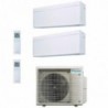 Daikin Dual Split Stylish 9000+12000 Btu 2MXM50A9 FTXA25CW FTXA35CW Condizionatore A+++ A++ WiFi R-32 Stylish Bianco