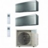 Daikin Dual Split Stylish 9000+12000 Btu 2MXM40A9 FTXA25CS FTXA35CS Condizionatore A++ A++ WiFi R-32 Stylish Total Silver