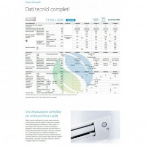 Daikin Mono Split 9000 Btu FTXM25A RXM25A9 Condizionatore Perfera All Seasons Bianco WiFi A+++ A+++ Alexa Google Parete Daikin