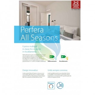 Daikin Quadri Split 7+7+7+7 Perfera 4MXM68A9 FTXM20A FTXM20A FTXM20A FTXM20A Condizionatore Perfera All Seasons WiFi Daikin