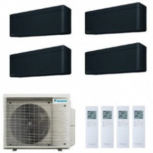 Daikin Quadri Split 7+7+7+12 Stylish 4MXM80A9 FTXA20CB FTXA20CB FTXA20CB FTXA35CB Condizionatore Stylish Total Black WiFi Daikin