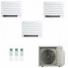 Daikin Trial Split Pavimento 9000+12000+12000 3MXM52A9 FVXM25B FVXM35B FVXM35B Condizionatore Console WiFi R-32