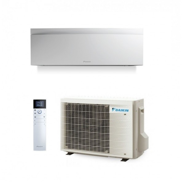 Daikin Mono Split 9000 Btu FTXJ25AW9 RXJ25A9 Condizionatore Serie Emura 3 Bianco Bianco WiFi A+++ A+++ Parete R-32 Daikin