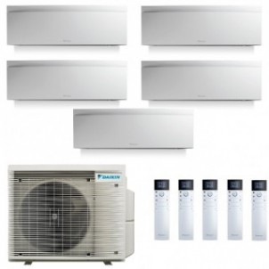 Daikin Penta Split 7+7+7+7+12 Emura 3 Bianco 5MXM90A9 FTXJ20AW9 FTXJ20AW9 FTXJ20AW9 FTXJ25AW9 FTXJ35AW9 Condizionatore Daikin