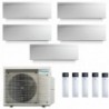 Daikin Penta Split 9+9+9+9+18 Emura 3 Bianco 5MXM90A9 FTXJ25AW9 FTXJ25AW9 FTXJ25AW9 FTXJ25AW9 FTXJ50AW9 Condizionatore