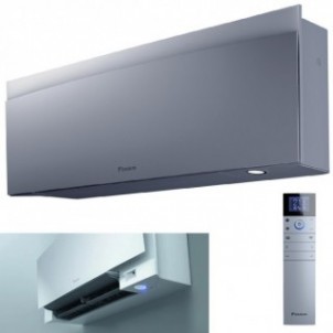 Daikin Trial Split Emura 9+9+12 Btu 3MXM52A9 FTXJ25AS9 FTXJ25AS9 FTXJ35AS9 Condizionatore Emura 3 Argento A+++ A++ WiFi R-32 ...