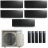Daikin Penta Split 9+9+9+9+18 Emura 3 Nero 5MXM90A9 FTXJ25AB9 FTXJ25AB9 FTXJ25AB9 FTXJ25AB9 FTXJ50AB9 Condizionatore