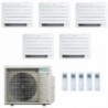 Daikin Penta Split 9+9+9+12+12 5MXM90A9 FVXM25B FVXM25B FVXM25B FVXM35B FVXM35B Condizionatore FVXM-B WiFi