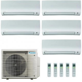 Daikin Penta Split 7+7+7+9+9 5MXM90A9 FTXP20N9 FTXP20N9 FTXP20N9 FTXP25N9 FTXP25N9 Condizionatore Comfora FTXP WiFi Daikin
