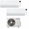 Samsung Dual Split Cebu WI-FI S2 9000+18000 Btu AJ050TXJ2KG/EU AR50F09C1AHNEU AR50F18C1AHNEU Condizionatore Bianco WiFi R-32