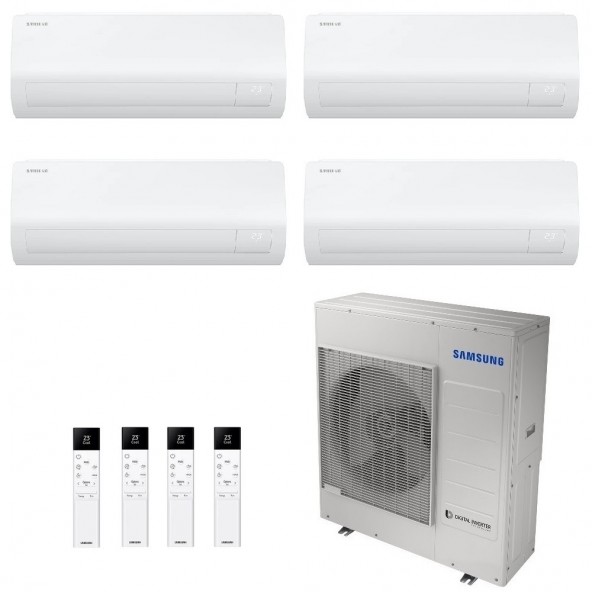 Samsung Quadri Split Cebu WI-FI S2 9+9+9+9 Btu AJ080TXJ4KG AR50F09C1AHN AR50F09C1AHN AR50F09C1AHN AR50F09C1AHN Condizionatore...