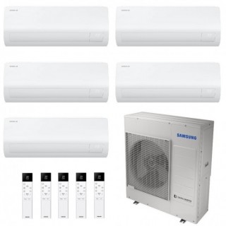 Samsung Penta Split 7+7+7+7+7 Btu Serie Cebu WI-FI S2 AJ100TXJ5KG/EU Condizionatore Bianco WiFi R-32 Samsung