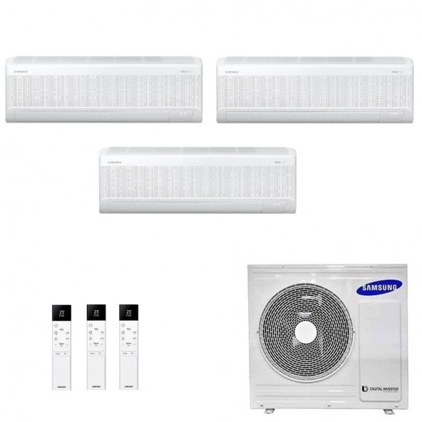 Samsung Trial Split Windfree Avant S2 7+9+9 Btu AJ052TXJ3KG AR70F07C1AWN AR70F09C1AWN AR70F09C1AWN Condizionatore WiFi R-32 S...