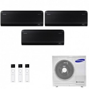 Samsung Trial Split Windfree Black 9+9+9 Btu AJ052TXJ3KG AR70F09C1ABN AR70F09C1ABN AR70F09C1ABN Condizionatore WiFi R-32 Samsung