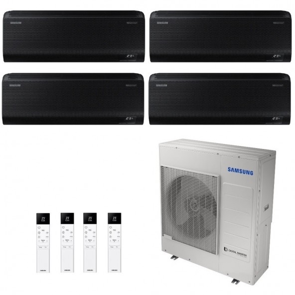 Samsung Quadri Split Windfree Black 7+7+9+12 AJ080TXJ4KG AR70F07C1ABN AR70F07C1ABN AR70F09C1ABN AR70F12C1ABN Condizionatore S...