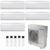 Samsung Penta Split 9+9+9+9+9 Btu Serie Windfree Elite S2 AJ100TXJ5KG/EU Condizionatore Bianco WiFi R-32